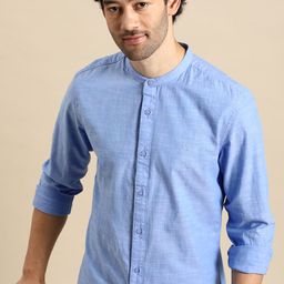 United Colors of Benetton Pure Cotton Slim Fit Opaque Casual Shirt-image-84