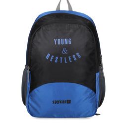 SPYKAR Colourblocked Ergonomic 2 Stash Pockets Medium Size Backpack-27