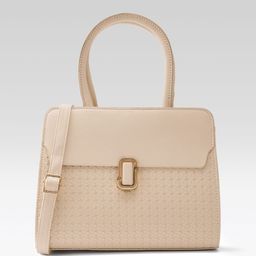 Mast & Harbour Textured Structured Handheld Bag-image-97