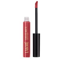 Lakme Forever Matte Liquid Lip, 16hr Lipstick, Lightweight - Pink Salt 5.6ml-8