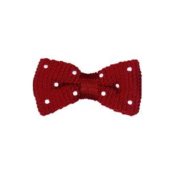 Tossido Maroon Woven Design Bow Tie-image-76