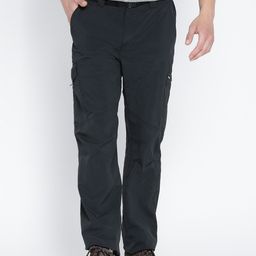 Columbia Men Black Silver Ridge Low-Rise Hiking Cargos-image-54