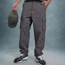 The Roadster Life Co. Men Toggle Hem Relaxed Fit Cargos-picture-18