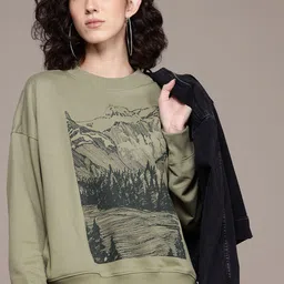 The Roadster Lifestyle Co. Printed Pullover Sweatshirt-picture-19