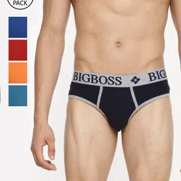 Dollar Bigboss Men Pack of 5 Shuffle Intellisoft Cotton Modal Brief MDBR-11-TECHNOBRF-PO5-picture-25