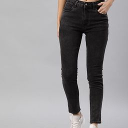 Roadster Women Black Super Skinny Fit High-Rise Clean Look Stretchable Jeans-image-108