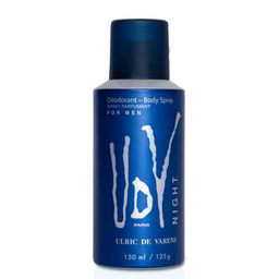 ULRIC DE VARENS Men Night No Gas Deodorant Body Spray - 150ml-52