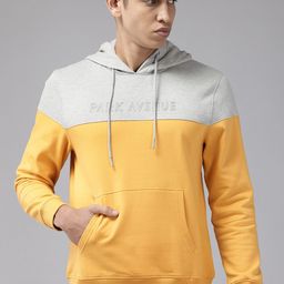 Park Avenue Colourblocked Slim Fit Sweatshirt-image-65