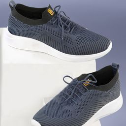 Paragon Men Mesh Walking Sports Shoes-image-5