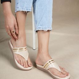 Mast & Harbour Women Embellished Open Toe Flats-picture-34
