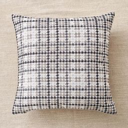 Home Centre Moonlight Grey & White Geometric Woven Design Jacquard Square Cushion Covers-6