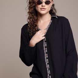 Roadster The Lifestyle Co. Pure Cotton Shirt Style Top-image-47