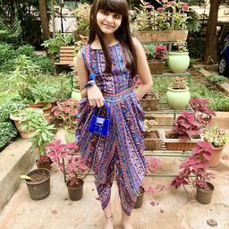 Uptownie Lite Girls Dhoti Jumpsuit-image-82