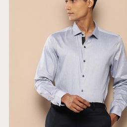 INVICTUS Pure Cotton Slim Fit Formal Shirt-picture-31