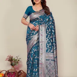 Moda Rapido Woven Design Zari Saree-picture-34