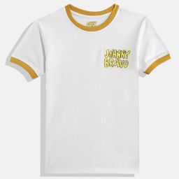 Eteenz Kids Boys Johnny Bravo Printed T-Shirt-image-7