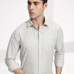 INVICTUS Men Premium Slim Fit Striped Formal Shirt-picture-30