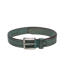 Teakwood Leathers Men Green Solid Leather Belt-image-63