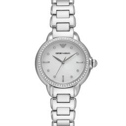 Emporio Armani Women Embellished Analogue Watch AR11596I-Silver-image-55