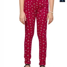 BAESD Girls Pack Of 2 Printed Ankle Length Leggings-picture-11