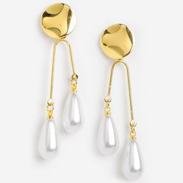 DressBerry Gold-Plated Contemporary Drop Earrings-30