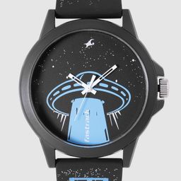 Fastrack Unisex Black & Blue Printed Analogue Watch 38024PP56-image-70