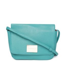 Caprese Blue Solid Sling Bag-47