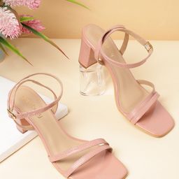 DressBerry Women Mid-Top Block Heels-58