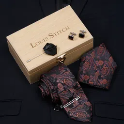 LOUIS STITCH Men Necktie Accessory Gift Set-picture-38