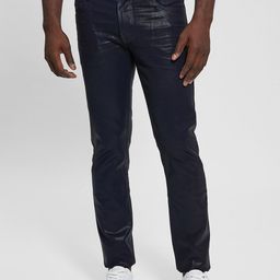 GUESS Men Slim Fit Low Distress Cotton Jeans-image-77