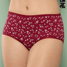 Leading Lady Pack Of 3 Printed Mid Rise Hipster Brief-image-38