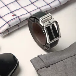 Louis Philippe Men Leather Formal Belt-image-27