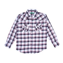 Gini and Jony Boys White Checked Casual Shirt-image-89