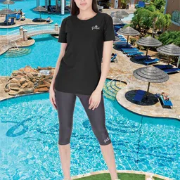 FILMAX ORIGINALS T-Shirt & Capri Two Piece Swim Set-picture-11