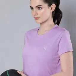HRX by Hrithik Roshan Women Solid Rapid-Dry Running T-shirt-picture-23