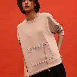 glitchez Terry Streetwear Box Pocket Oversized Sweatshirt-image-70