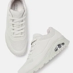 Skechers Women UNO - STAND ON AIR Perforations Sneakers-18