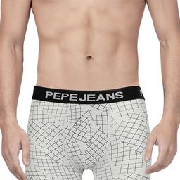 Pepe Jeans Men Grey & Black Printed Trunks 8904311305880-picture-11