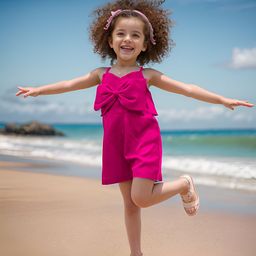 A.T.U.N. Girls Shoulder Straps Playsuit-image-33
