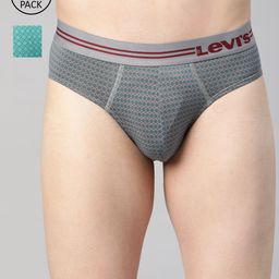 Levis Men Pack Of 2 Assorted Printed Basic Briefs #021 image 1