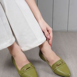 Mast & Harbour Women Party Mojaris with Bows Flats-image-70