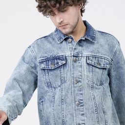 HIGHLANDER Men Denim Jacket-image-10