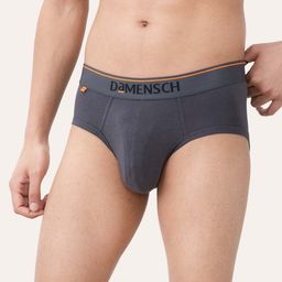 DAMENSCH Men Anti Bacterial Solid Deo Cotton Solid Briefs-21