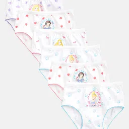 Bodycare Girls Pack of 6 White Disney Princess Printed Briefs 926ABCDAB-60-picture-35