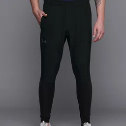UNDER ARMOUR Men Black Hybrid Solid Slim Fit Joggers-image-20
