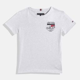 Tommy Hilfiger Boys Pure Cotton Typography Printed T-shirt-picture-49