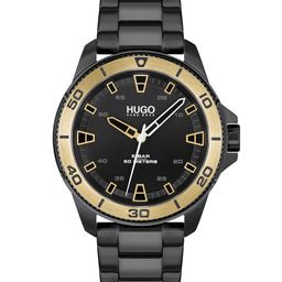 HUGO Men Black Streetdiver Bracelet Style Analogue Watch 1530225-image-70