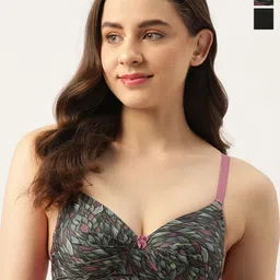 Leading Lady Floral Bra Full Coverage Lightly Padded-picture-19