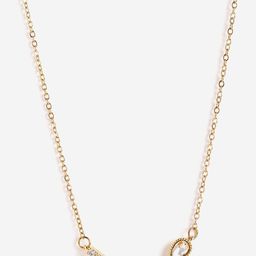 DressBerry Gold-Plated Cubic Zirconia Stainless Steel Necklace-image-85