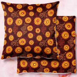 ArtzFolio Multicoloured Set of 2 Square Cushion Covers-image-62